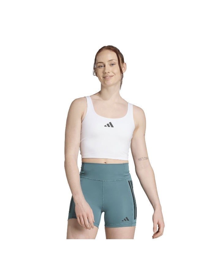 Adidas Optime Workout Twist Light Support Bra Tank Top - Image 1